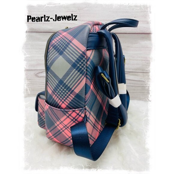Studio Ghibli Kiki\'s Delivery Service Plaid Mini Backpack BoxLunch Exclusive NWT main image 4